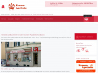 kronen-apotheke-bonn.de Webseite Vorschau