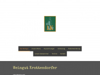 krottendorferwein.at Webseite Vorschau