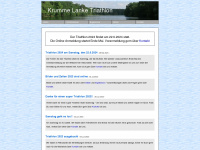 krumme-lanke-triathlon.de Webseite Vorschau