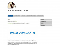 krv-rothenburgemmen.ch Webseite Vorschau