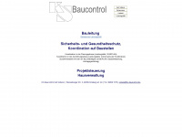 ks-baucontrol.de Webseite Vorschau