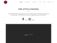 ksc-attila-dachau.de Webseite Vorschau
