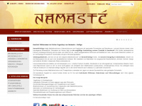 namaste-design.de Webseite Vorschau