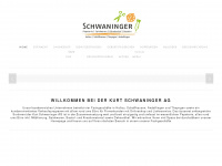 kschwaninger.ch Webseite Vorschau