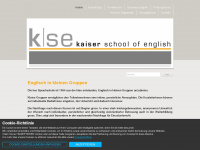 kse-english.ch Webseite Vorschau