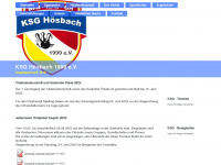ksg-hoesbach.de Webseite Vorschau