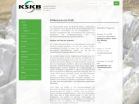 kskb.ch Webseite Vorschau