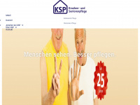 ksp-pflege.de Webseite Vorschau