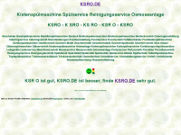 ksro.de Webseite Vorschau