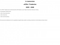 kss-triadeclan.de Webseite Vorschau