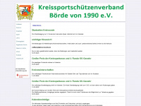 kssv-boerde.de Webseite Vorschau