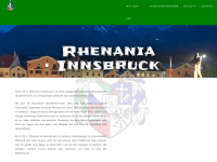 kstv-rhenania.at Webseite Vorschau