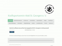 ksv-st-georgen.de Webseite Vorschau