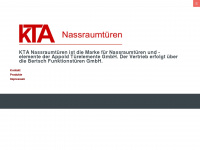 kta.de Webseite Vorschau