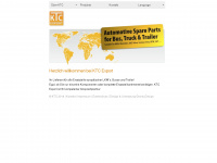 ktc-export.de Webseite Vorschau