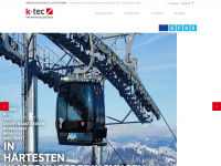 ktec.at Webseite Vorschau