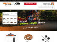 ktm-shop.ch Webseite Vorschau