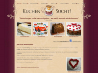 kuchensucht.de Webseite Vorschau