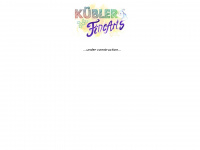 kuebler-finearts.de Webseite Vorschau