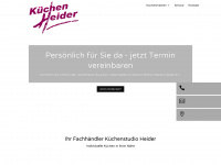 kuechen-heider.de Webseite Vorschau