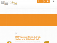 kuechen-kirchbichl.at Webseite Vorschau