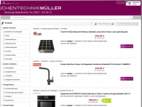 kuechentechnik-mueller.de Webseite Vorschau