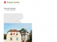 kuechwald-apotheke.de Webseite Vorschau