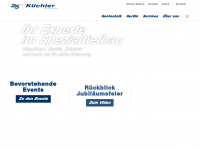 kuechler-technik.ch Webseite Vorschau