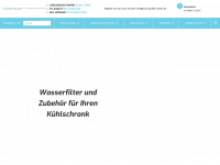 kuehlschrank-filter.de Webseite Vorschau