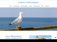 kuehlungsborn-ostsee-urlaub.de Webseite Vorschau
