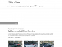 kueng-classics.ch Webseite Vorschau