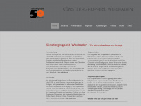 kuenstlergruppe50-wiesbaden.de Webseite Vorschau