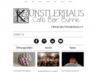 kuenstlerhaus-kempten.de Webseite Vorschau