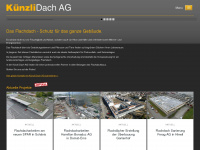 kuenzlidach.ch Webseite Vorschau