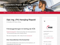 kues-mering.de Webseite Vorschau
