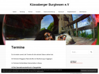kuessaberger-burghexen.de Webseite Vorschau