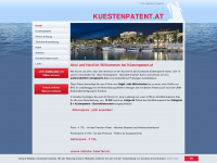 kuestenpatent.at Webseite Vorschau