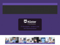 kuester-it.de Webseite Vorschau