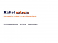 kuettel-extrem.ch Webseite Vorschau