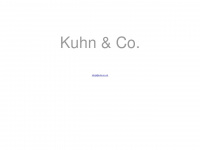 kuhn-co.ch Webseite Vorschau
