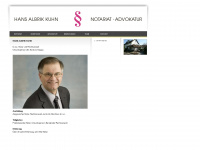 kuhn-notar.ch Webseite Vorschau
