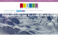 kuhnis-skiservice.de Webseite Vorschau