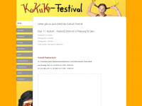 kukuk-festival.de Webseite Vorschau