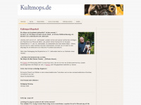 kultmops.de Webseite Vorschau
