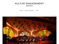 kultur-engagement.ch Webseite Vorschau
