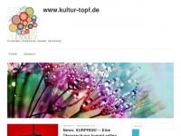 kultur-topf.de Webseite Vorschau
