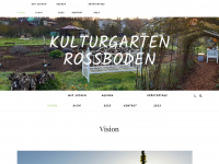 kulturgarten.ch Webseite Vorschau