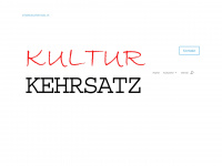 kulturkehrsatz.ch Webseite Vorschau