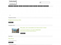 kulturkastl.de Webseite Vorschau