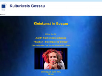 kulturkreisgossau.ch Webseite Vorschau